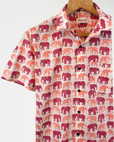 Pink Parade – Half Sleeve Cotton Shirt - Jaipuri Crown